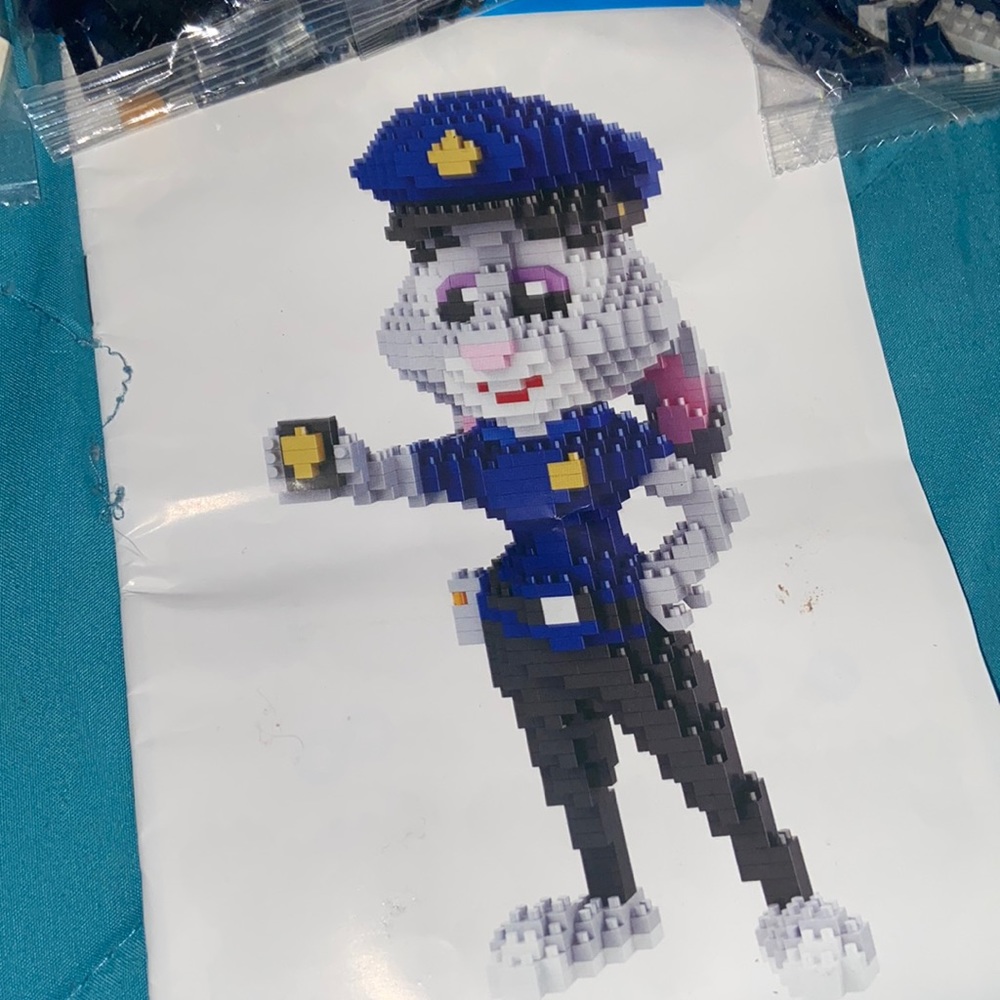 BUILDING KIT 👮‍♀️POLICE OFFICER 👮‍♀️